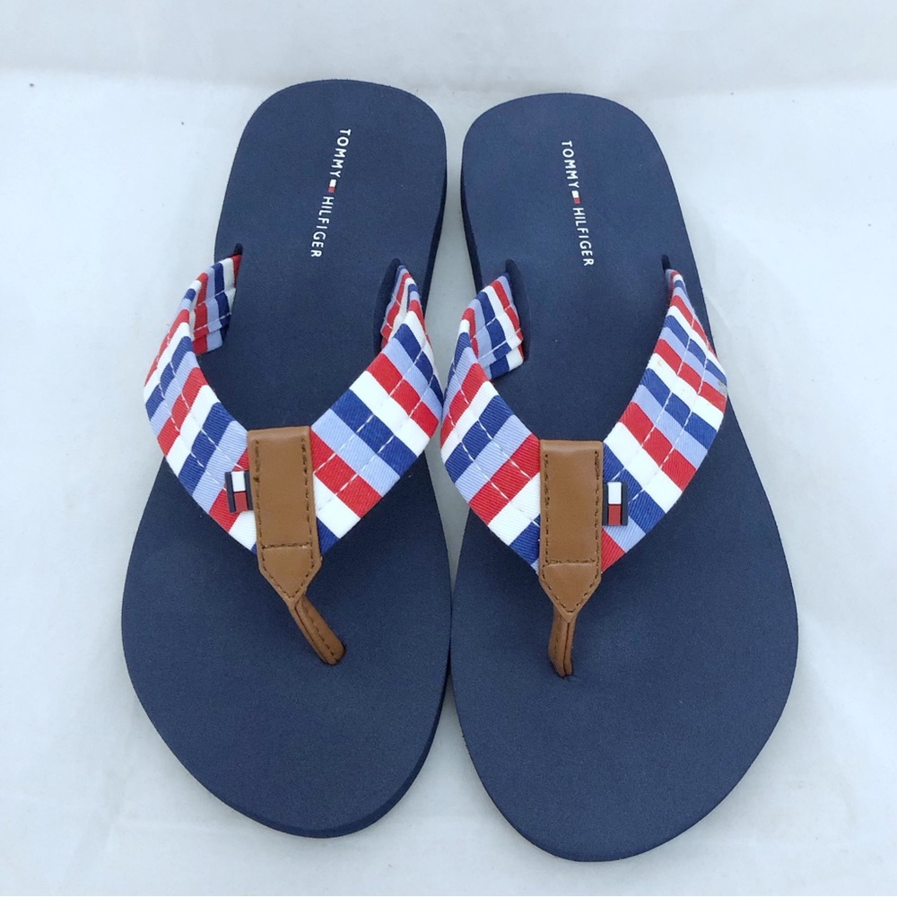 Tommy Hilfiger Conchita Flip Flops 7 NIB